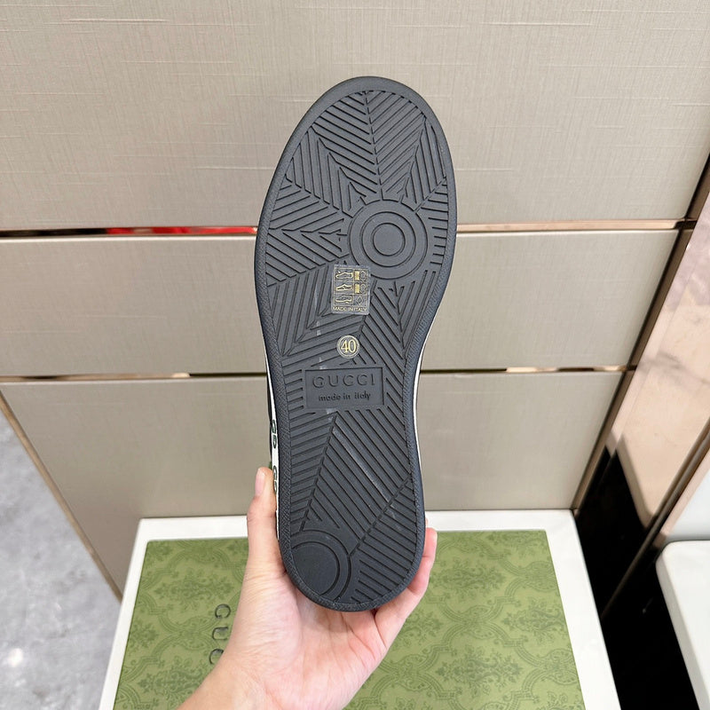 Gucci stone beige luxury sneakers view 8 premium leather build
