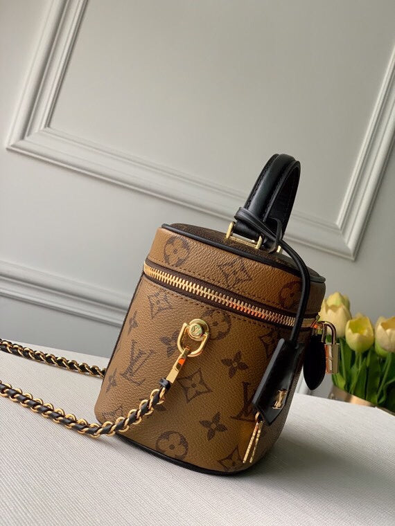 Back view of refined premium women's handbag – women's everyday handbag