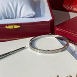 Front view of Cartier unisex jewelry piece