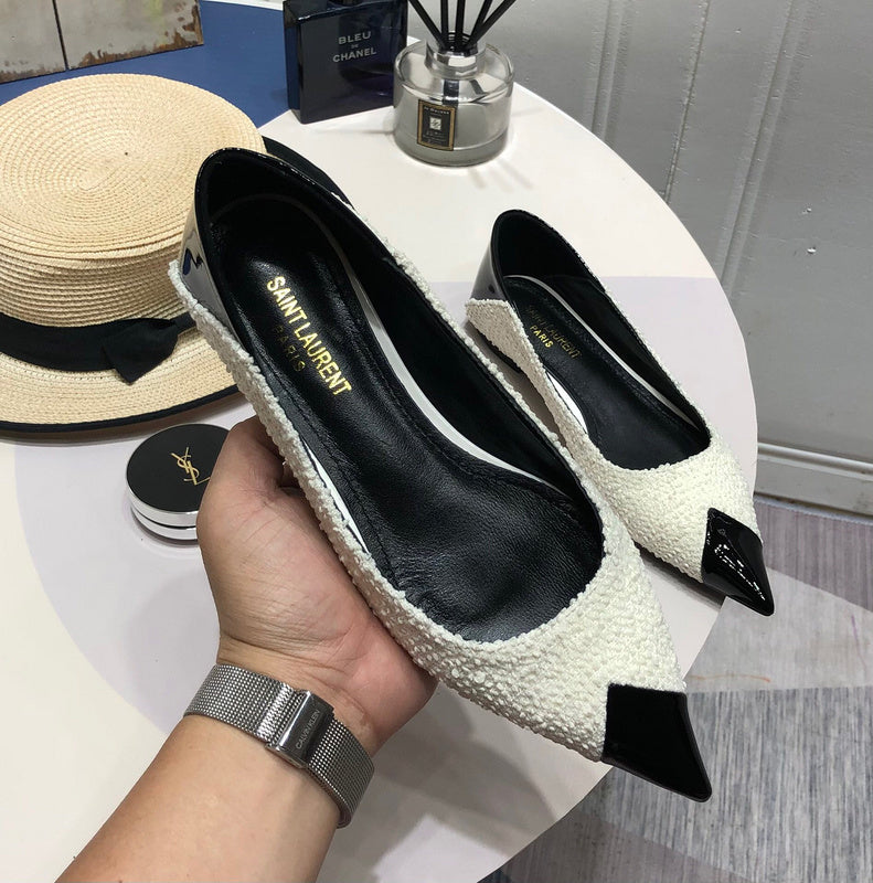 Saint Laurent luxury shoes full view — premium authentic designer style
