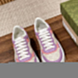 Gucci stone beige luxury sneakers view 10 classic court silhouette