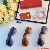 Side view of Cartier unisex sunglasses