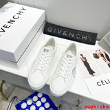 Givenchy Tan Loafer Flats - Front View