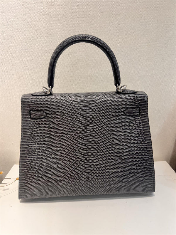 Close-up detail of classic bag design