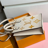Interior view of signature modern women's handbag – women's statement bag