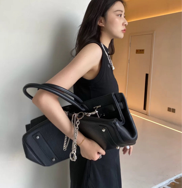 Polished handbag styled for everyday wear