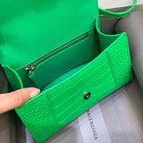 Chic Faux Leather Handbag - Refined Silhouette | Women's Luxury Handbag #546 - alternate angle view (image 8) of designer-inspired handbag
