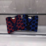 Full styled look of Gucci luxury clothing with label-forward styling