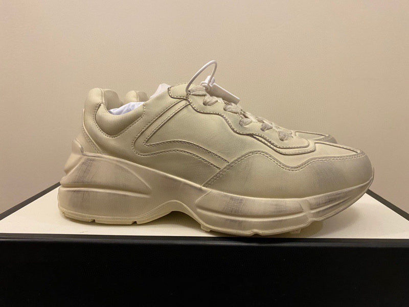 Gucci crisp white luxury sneakers view 7 cushioned comfort fit