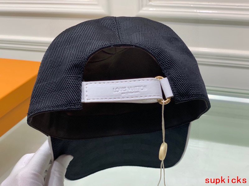 Side view of Louis Vuitton unisex cap