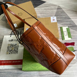 Top view of modern everyday-luxe women's handbag – women's designer-style accessory