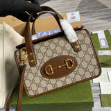 Back view of statement chic women's handbag – women's statement bag