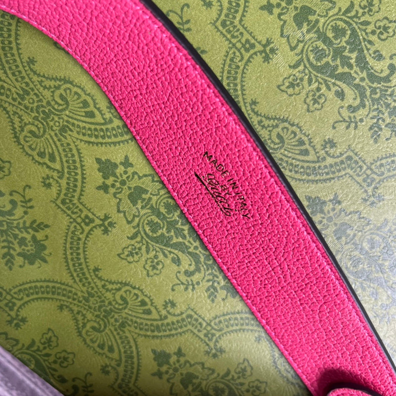 Interior view of chic signature women's handbag – women's designer-style accessory