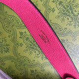Interior view of chic signature women's handbag – women's designer-style accessory