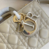 Interior view of chic modern women's handbag – women's statement bag