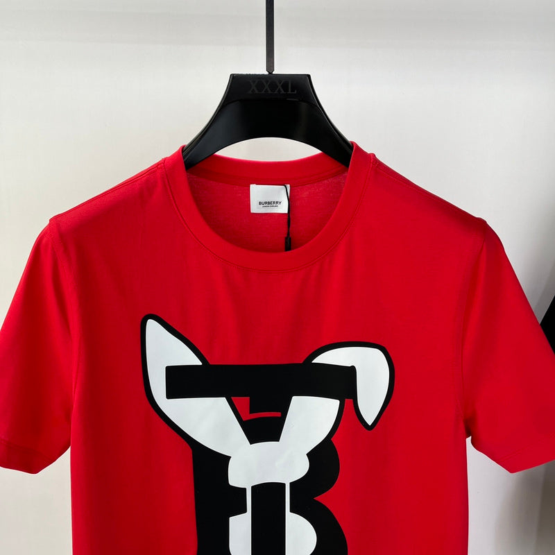 Burberry t-shirt close-up — premium authentic designer style