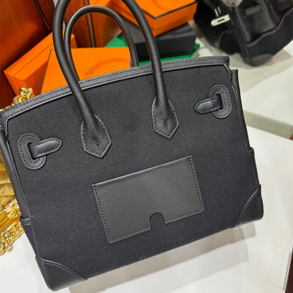 Close-up detail of balanced bag design