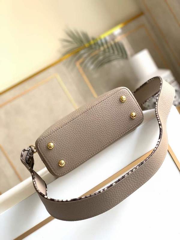 Styled lifestyle shot of modern refined women's handbag – women's designer-style accessory