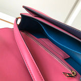Side profile of modern statement women's handbag – women's statement bag