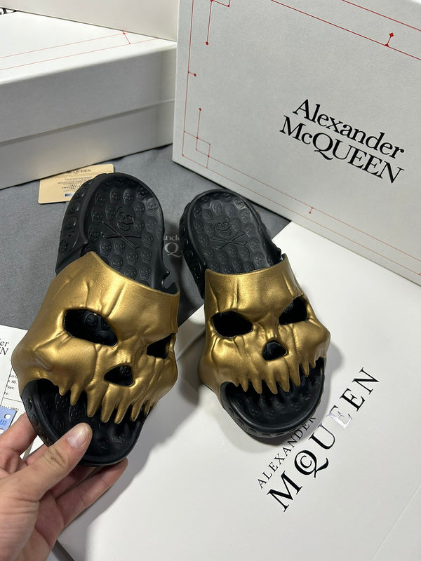 Alexander McQueen Camel Classic Ballet Flats - Lifestyle Styling Shot