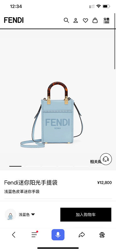 Ziva's Charm handbag – full view (6.5cm*13cm*18cm)
