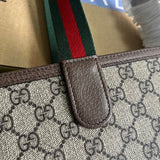 Back view of refined sleek women's handbag – women's statement bag