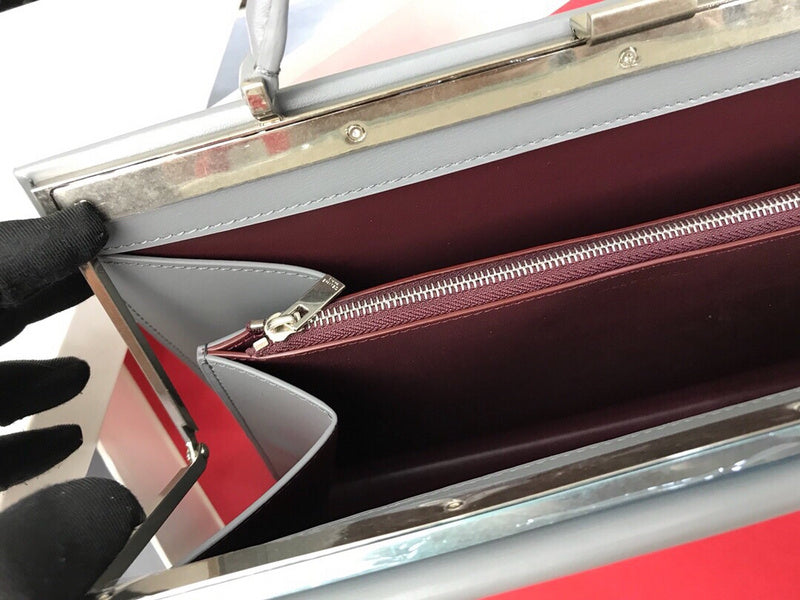 Front view of signature elevated women's handbag – women's luxury handbag