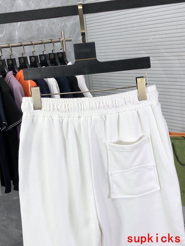 Back view of Rhude luxury clothing with logo-detail design