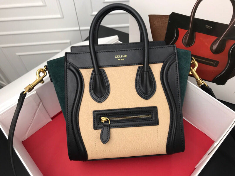Front view of refined sleek women's handbag – women's designer-style accessory