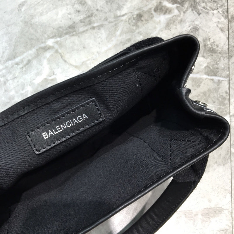 Contemporary Premium PU Leather Handbag - Signature Hardware Accents | Women's Premium Handbag #753 - alternate angle view (image 8) of designer-inspired handbag