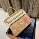Close-up detail of smart bag design