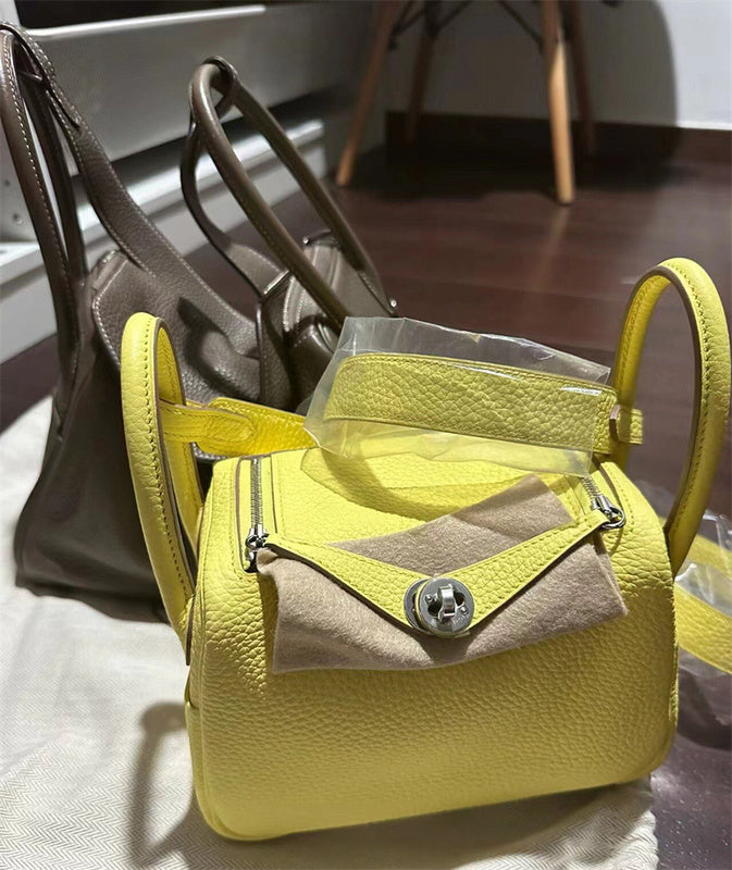Close-up detail of streamlined bag design
