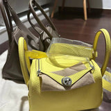 Close-up detail of streamlined bag design