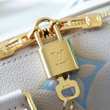  top-handle bag close-up of hardware and finish 17