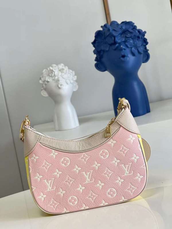 Back view of statement structured women's handbag – women's premium purse