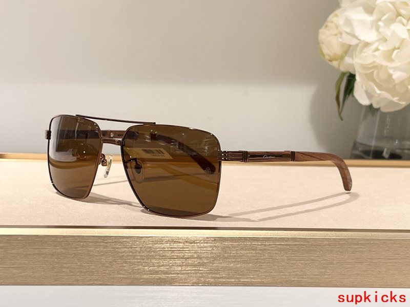 Front view of Cartier unisex sunglasses