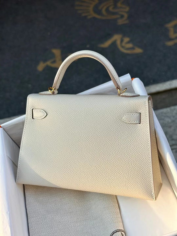 Statement handbag styled for everyday wear
