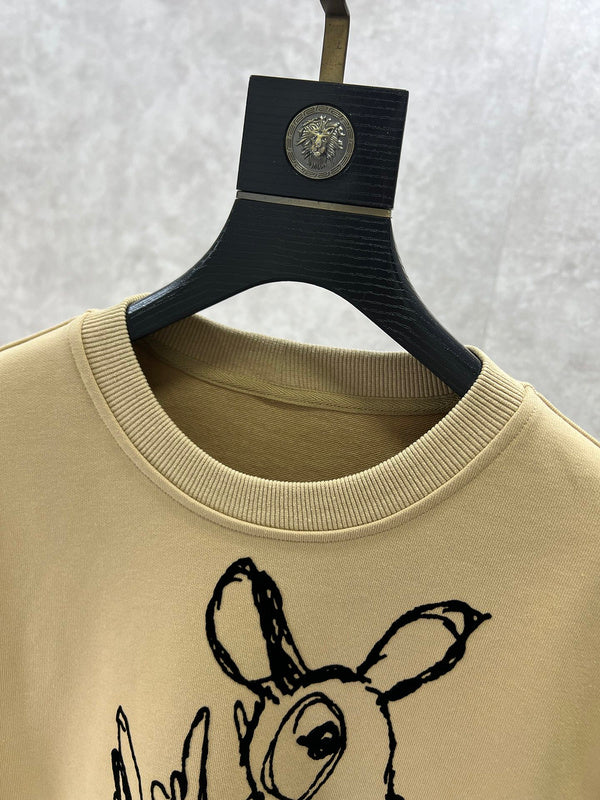 Close-up of Burberry designer clothing craftsmanship