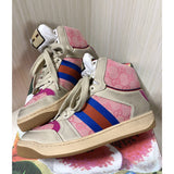 Gucci clean off-white luxury sneakers view 8 chunky sole construction