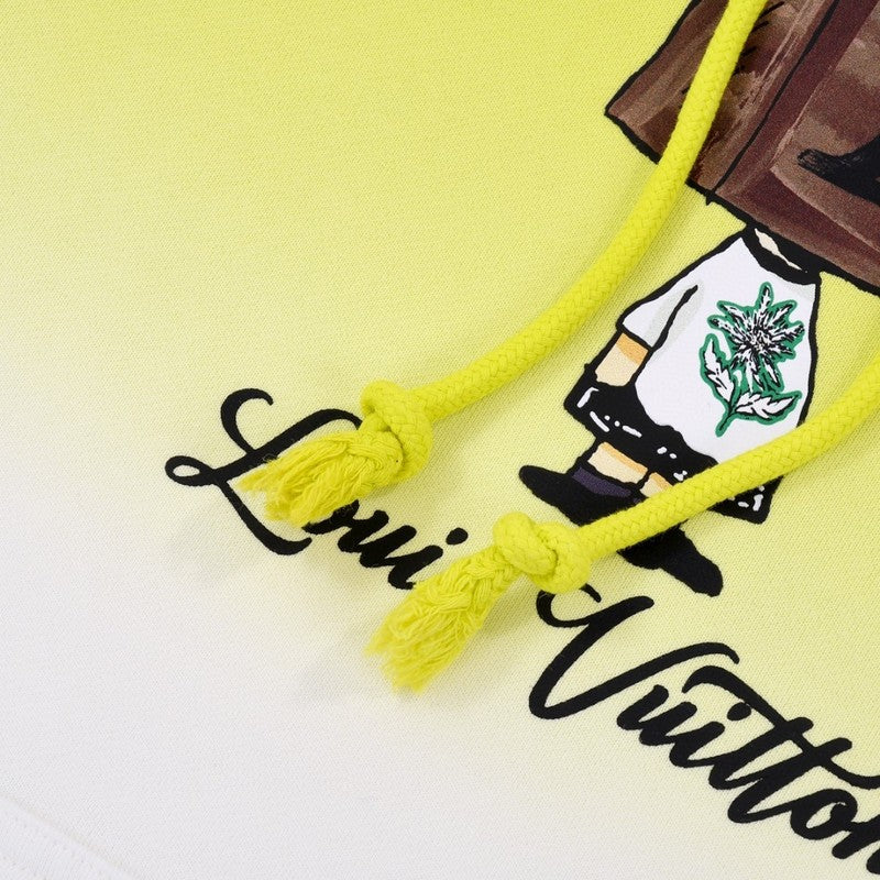 Flat lay presentation of Louis Vuitton luxury clothing with tailored silhouette