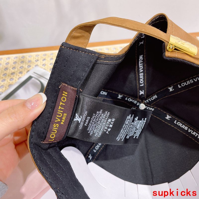 Angled view of Louis Vuitton unisex cap