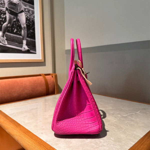 Close-up detail of balanced bag design