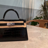 Close-up detail of minimalist bag design