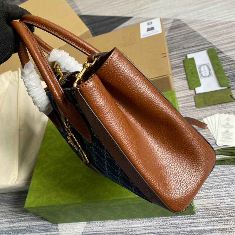 Top view of refined statement women's handbag – women's premium purse