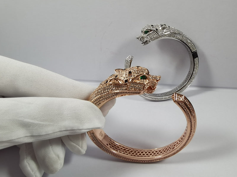 Side view of Cartier unisex jewelry piece