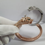 Side view of Cartier unisex jewelry piece
