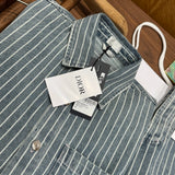 Christian Dior Denim Shirt detail shot – authentic designer craftsmanship