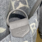 Front view of Louis Vuitton luxury clothing with contemporary cut