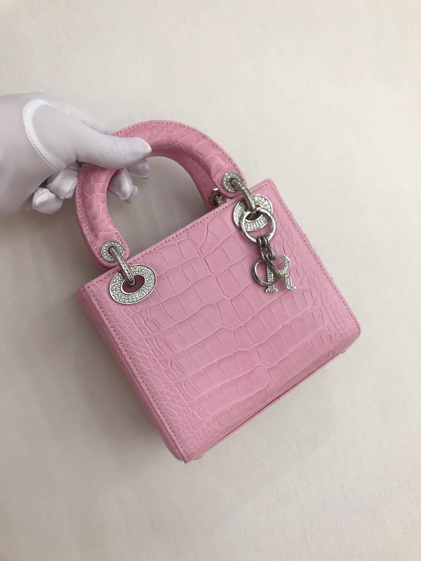Top view of signature sleek women's handbag – women's designer-style accessory