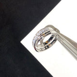 Front view of Cartier unisex jewelry piece